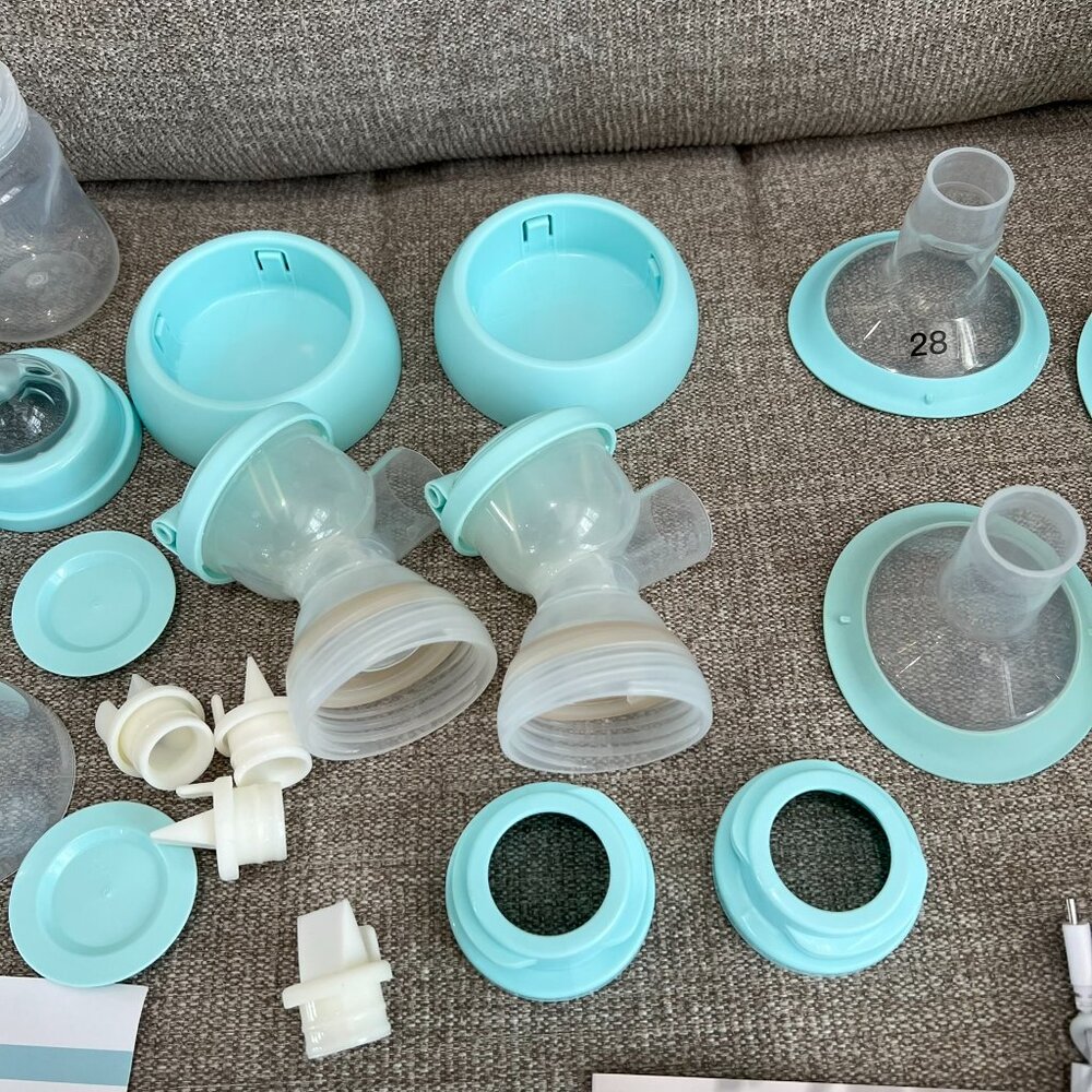 Zomee Z2 Double Electric Breast Pump in Box Nearly New - Picture 7 of 14
